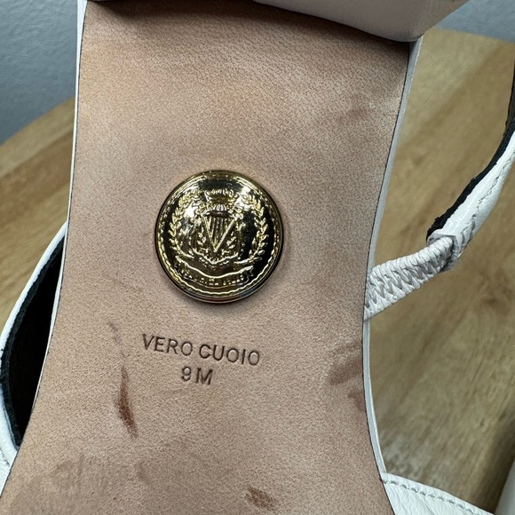 Veronica Beard Cecile Leather Cap-toe Slingback - Picture 11 of 11